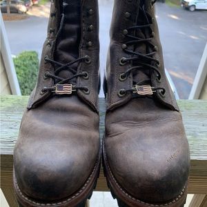 Mens Chippewa Lace up Boots